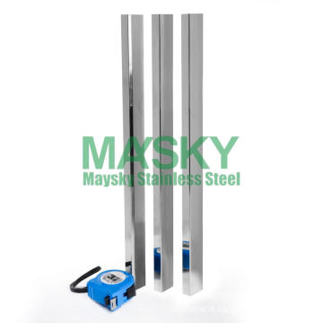 Stainless steel welded rectangular tube ASTM-A554 decorative